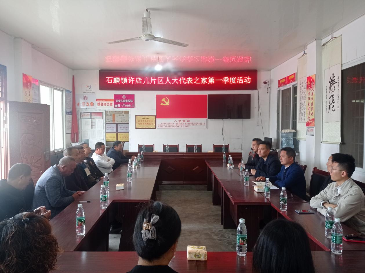 石麟镇许店儿片区“人大代表之家”开展2023年度第一季度活动 第 1 张